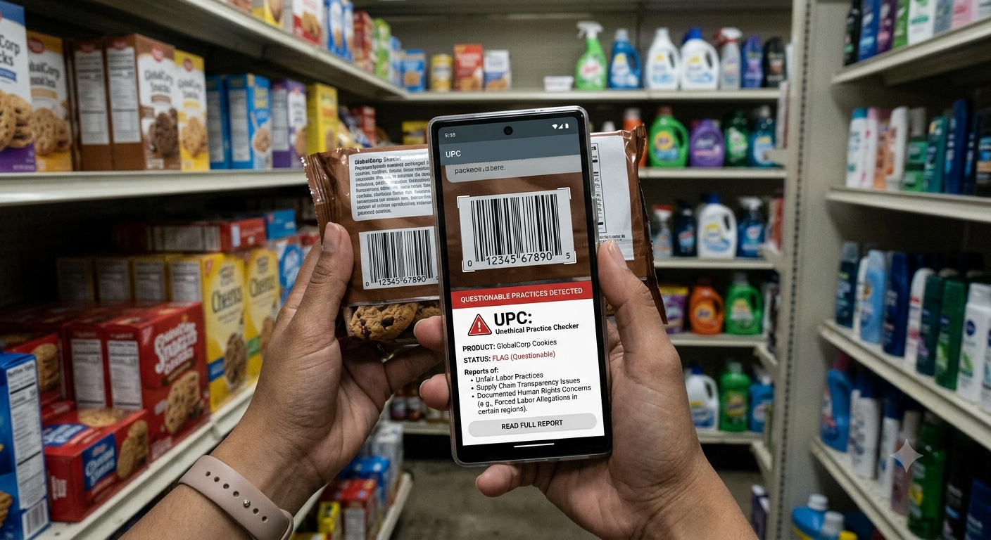 Unethical Product Checker Banner